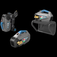 Nettoyeur haute pression portable durable 1800W, pistolet de lavage de voiture électrique sans contact, lave-auto automatique