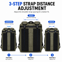Fabricant de sacs à dos de voyage grande capacité OEM ODM, sac à dos extensible 58L pour ordinateur portable avec compartiment à chaussures et poche antivol