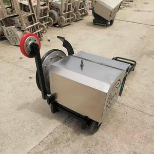 22 KW 37KW pista Auto a piedi diamante fune elettrica per segare pietra di cemento pietra di roccia di roccia <span class=keywords><strong>sega</strong></span> a <span class=keywords><strong>filo</strong></span> macchina - Product Image 4