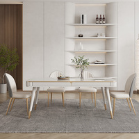 Table en bois simple à prix de gros réduit pour salle à manger/restaurant/salle de réception