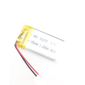 3,7 V 350mAh LP602035 LiPo Batería 602035 3,7 V Recargable Li-Polímero Producto digital Power <span class=keywords><strong>Laptop</strong></span> Uso en stock - Product Image 3