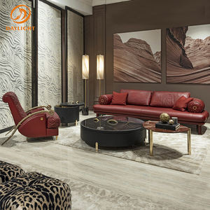 Divano di Lusso su Misura per Soggiorno, Nuovo Design <span class=keywords><strong>Nevada</strong></span>, Divano in Vera Pelle, Vendita Calda del Produttore - Product Image 1