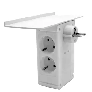 Eu 4 outlet wall socket with 2 USB