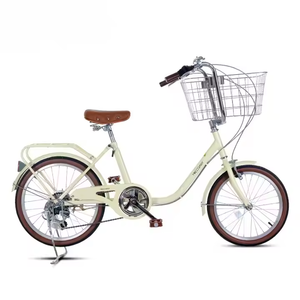 Ladies Bicycle 20 Inch Student Bike 7 Speed <span class=keywords><strong>Vintage</strong></span> Style City Bike Women Urban Cruiser Bicycle Basket Can Hold Pets - Product Image 2