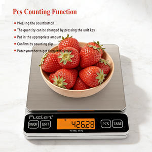 Digitale Küchenwaage, 5kg/1g Präzise Graduierung, 11lb Kapazität, für Kochen und Backen, mit Gramm- und Unzen-Anzeige - Product Image 4