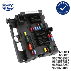 Boîtier de fusibles de remplacement <span class=keywords><strong>BSM</strong></span> B5 B4 B3 pour Peugeot 206 307 Citroën <span class=keywords><strong>C5</strong></span> 6500Y1 9643537880 9650618280 6500Y3 - Product Image 1