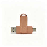 Flash Drive USB 3.0 Baru Berkualitas Tinggi dari Paduan Seng 256GB, Penyimpanan Berkecepatan Tinggi dengan Garansi 2 Tahun