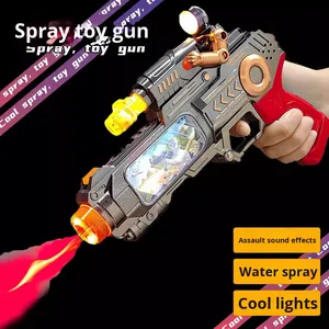 Pistola Giocattolo Elettrica con Vibrazione <span class=keywords><strong>e</strong></span> Spruzzo per Bambini, Gioco di Tiro con Suoni <span class=keywords><strong>e</strong></span> Luci, Modello di Pistola Simulata, Regalo Perfetto per Ragazzi - Product Image 2