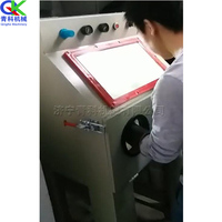Dépoussiéreur humide en acier inoxydable Machine de sablage liquide sans poussière sablage sec et humide et équipement de dérouillage