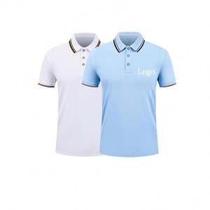 Diseño retro de cuello abierto, camisa polo de alta calidad personalizada de manga corta de ajuste holgado transpirable camisas de vacaciones de ocio para hombre - Product Image 1