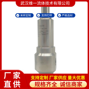 Válvula de Seguridad Weffluid 413 Bar de Acero Inoxidable Roscada para Agua, Aceite y Vapor Industrial - Product Image 5