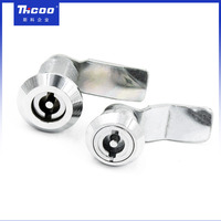 Thcoo FS6704 Serrure électrique pour porte à enroulement, en promotion, serrure à came tubulaire métallique (quart de tour)