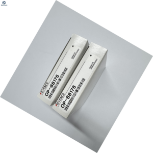 Support de montage en forme de L OP-88499, accessoire métallique pour capteur laser série LR-X, automatisation industrielle - Product Image 1