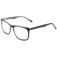 Monture de lunettes optiques Elan Optical RD26052, populaire, classique, rectangulaire, ronde, monture intégrale, unisexe, en acétate, lunettes optiques écologiques