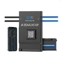 JK BMS B1A24S15P 1A BALANCE CURRENT BMS 150A BT 36V 48V 60V Li-Ion LTO 18650 Baterai Lifepo4 Penyimpanan Baterai Pintar Jikong Bms