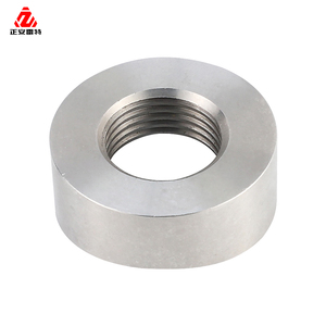 Écrou rond cylindrique épais à sangle, usiné CNC de précision, en acier inoxydable, pour fixation de roulement d'arbre, OEM - Product Image 4
