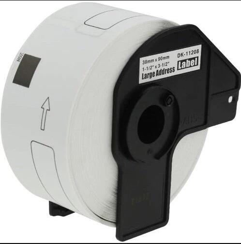 ⭐️DK-11208 住所ラベル用紙 Brother QL ラベルプリンター用 大きな住所ラベルラベルQLラベルプリンター用,100% 互換性のある