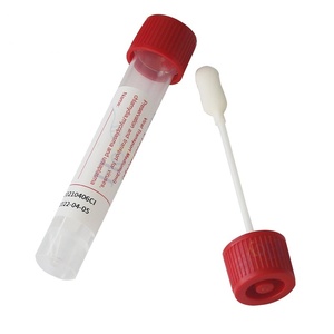 หลอดเก็บตัวอย่าง<span class=keywords><strong>น้ำลาย</strong></span>สำหรับ<span class=keywords><strong>ตรวจ</strong></span> DNA <span class=keywords><strong>แบบ</strong></span>ใช้แล้วทิ้งทางการแพทย์ CY-93050R-TS ขนาด 3 มล. พร้อมไม้พันสำลีสำหรับเก็บตัวอย่างจากลำคอ - Product Image 2