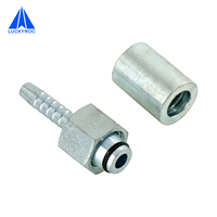 Pièces détachées pour chariot élévateur LUCKYROC, raccord de tuyau 0009512040 pour Linde DN8, tuyau hydraulique double M18x1.5