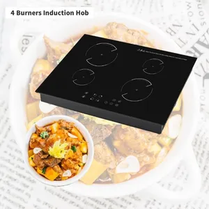 Home Application 220V Induction cooktop hob touch control 4 burner induction cooker
