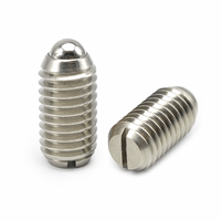 Plongeurs à bille à ressort fendus M3 M6 personnalisés OEM en acier inoxydable à six pans creux, plongeurs à bille à ressort simples