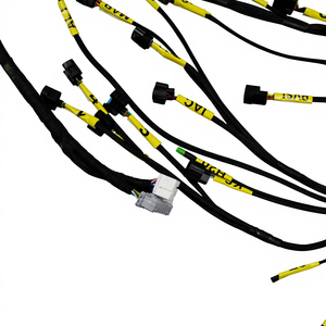 Dây điện động cơ có thể gập lại dành cho <span class=keywords><strong>Honda</strong></span> Acura K-Swap K20 K24 - Phù hợp với Integra CRX EK EG - Product Image 3