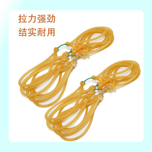 Juego de bandas elásticas de goma para arpón de pesca, bandas elásticas resistentes con ganchos verdes para la pesca en aguas profundas - Product Image 4