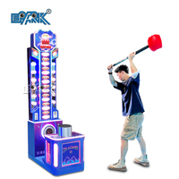 Matériel matériel Hammer Arcade Hammer Game Hit Coin Operated Indoor Sports Redemption Boxing Machine King of Hammer
