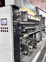Machine de plastification sans solvant pour film d'emballage, papier, feuille et plastique, avec entraînement par servomoteur mécanique