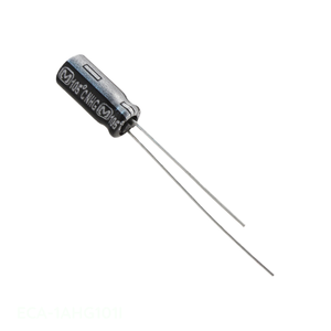 Condensador Original ECA-1AHG101I de Orificio Pasante, 100 uF, Aluminio, 100UF, 20%, 10V, Radial TH - Product Image 1
