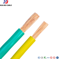 Fil de connexion électronique haute tension isolé en PVC, cuivre étamé UL10269