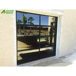<span class=keywords><strong>Porte</strong></span> de garage en verre réfléchissant en aluminium sans cadre de haute qualité 2022 - Product Image 3
