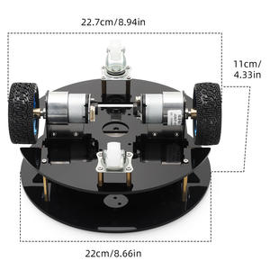 STM32-4WD Robot Car Kit 4wd Programmeerbaar Diy Ontwikkeling Concurrentie Arm Maker Onderwijs Nieuw - Product Image 3