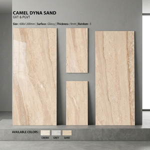 Large Format Porcelain <b>Tiles</b> 600x1200mm Wear Resistant Surface for Shopping Mall and Commercial Interiors - Product Image 1
