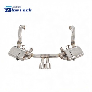 Sistema de Escape Catback con Válvulas de Acero Inoxidable T304 para Porsche 987.2 Boxster Cayman 2.7L 2.9L 3.4L - Product Image 2
