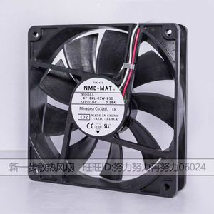 พัดลม NMB 120 มม. 24V DC รุ่น 4710KL-05W-B50 พัดลมระบายความร้อนอินเวอร์เตอร์แรงลมสูง - Product Image 2