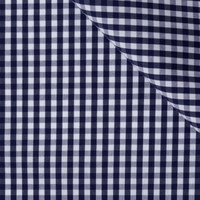 Tissu chaud en fil teint extensible, coton, nylon, élasthanne, tissé, à rayures et à carreaux, pour chemises homme, femme et enfant