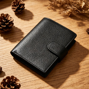 Men Genuine Leather Bifold Short <b>Wallets</b> with ID Window Coin Pocket Purse Leather <b>Card</b> <b>Holder</b> <b>Wallet</b> <b>for</b> Men - Product Image 6