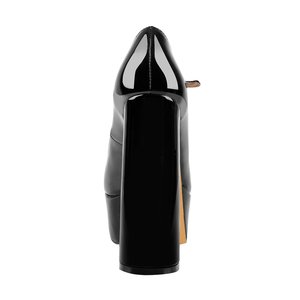 Xinzirain Custom <span class=keywords><strong>Mary</strong></span> <span class=keywords><strong>Jane</strong></span> pump <span class=keywords><strong>scarpe</strong></span> con zeppa con <span class=keywords><strong>tacco</strong></span> alto a punta tonda con cinturino alla caviglia - Product Image 4