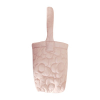 Tas Tangan Wanita Berkualitas Tinggi, Model Bucket, Bahan Polyester, Bordir Bunga, Desain Inovatif, Portable, dan Cantik
