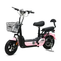 YIJIN Happy Bean Vélo électrique de haute qualité 350w 48v Longue portée Vélo hybride pour femmes Vélo de ville Vélo électrique