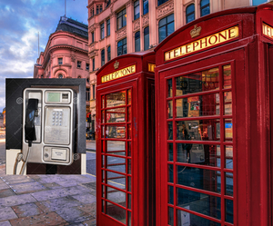 Teléfono de puerta ABS resistente al vandalismo de alta calidad, teléfono antiguo con cable público, teléfono inalámbrico <span class=keywords><strong>fijo</strong></span> - Product Image 3