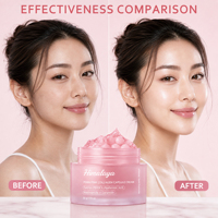 Gelée hydratante visage en capsules Private Label à la Niacinamide, Vitamine C Liposomale et Argousier 50% pour l'éclat, l'éclaircissement et le raffermissement