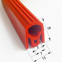 Fabrication de bande d'étanchéité en caoutchouc de silicone extrudé étanche haute température 200 degrés four porte fenêtre