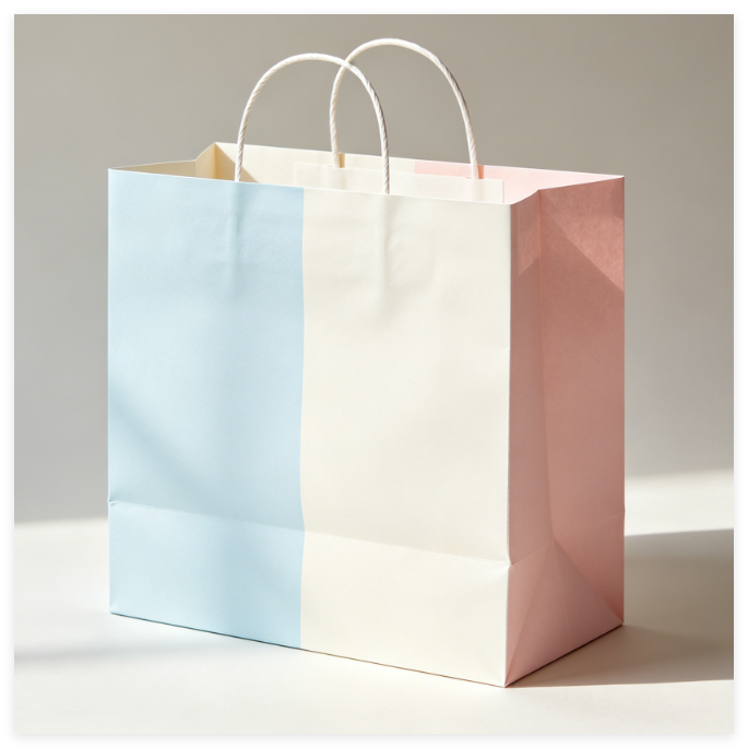 Custom Clothing Packaging Paper Bags Durable Shopping Bags for Apparel Shoes and Accessories Gold Foil Logo