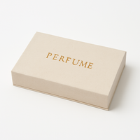 Boîte d'emballage de parfum miniature écologique avec logo personnalisé pour les marques de beauté