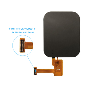 1.96 inch 320*386 qspi IPS vuông <span class=keywords><strong>TFT</strong></span> LCD hiển thị cho đồng hồ thông minh 24Pin 1.96 inch Màn hình LCD mô-đun tùy chỉnh cảm ứng điện dung bảng điều chỉnh - Product Image 5