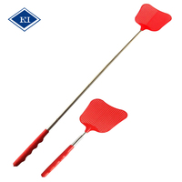 Lutte Antiparasitaire Durable Coloré Long Manche En Plastique Tapette À Mouche