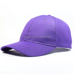 Gorra de Béisbol Personalizada, 100% Poliéster, Color Morado, Deportiva, Ajustada, Elástica, Fabricada a Medida - Product Image 2