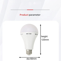 Ampoule d'urgence 9 Watt rechargeable E26 B22 E27 Batterie Bombillos Recargables LED